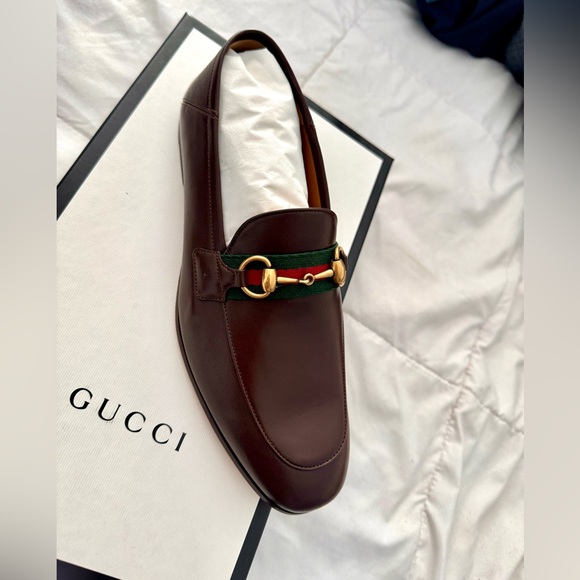 Gucci Loafers with Web and Horsebit size 71/2 - Picture 5 of 5